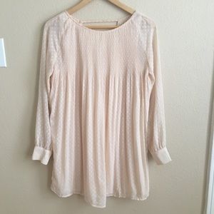 Blush Kimchi Blue Baby Doll Dress